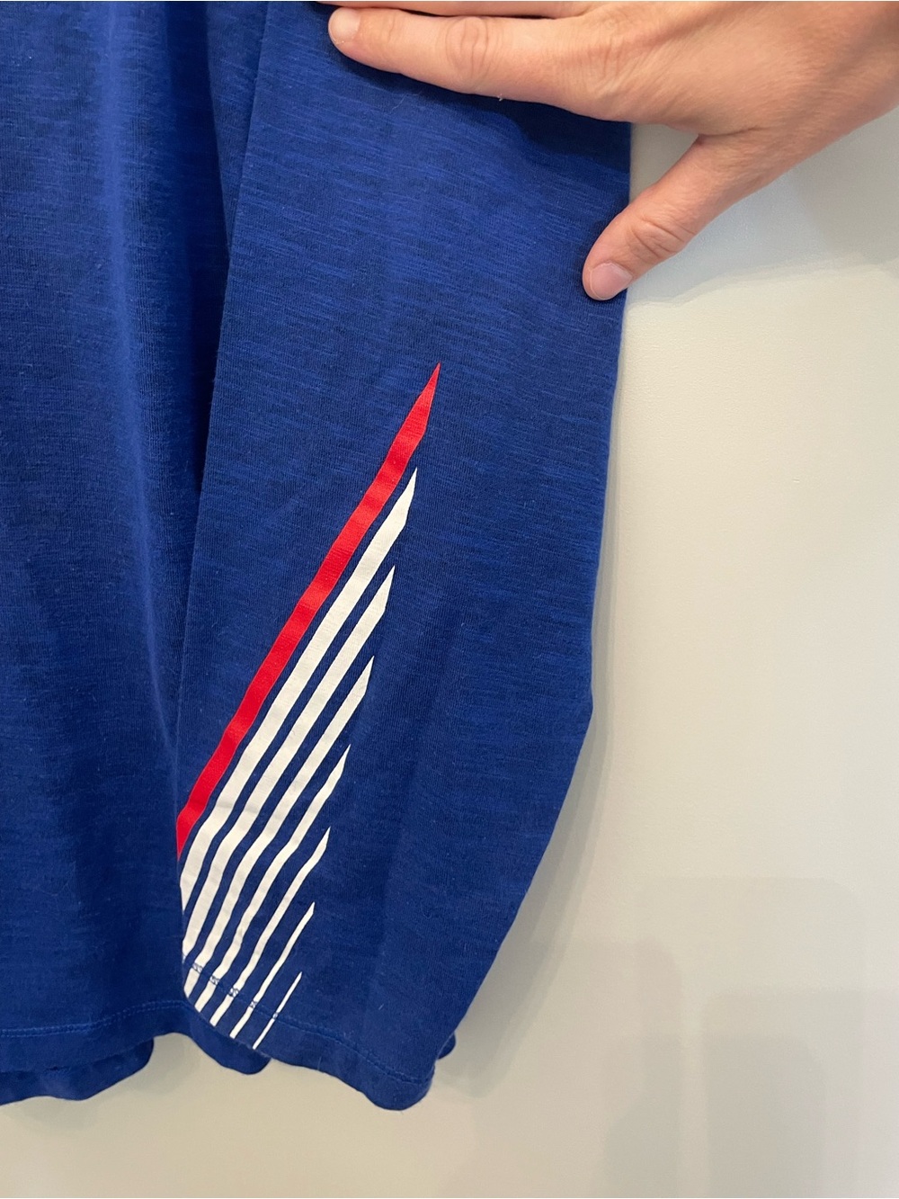 Nike Blue Buffalo Bills Dri-FIT Hooded Long Sleeve Shirt - Picture 7 of 9